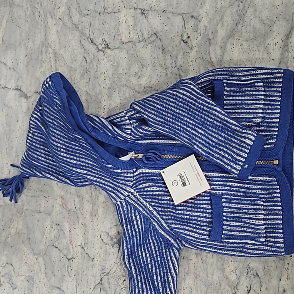 Hanna Andersson blue sweater/jacket